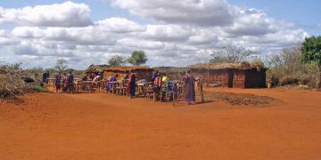 Un villaggio in Kenya