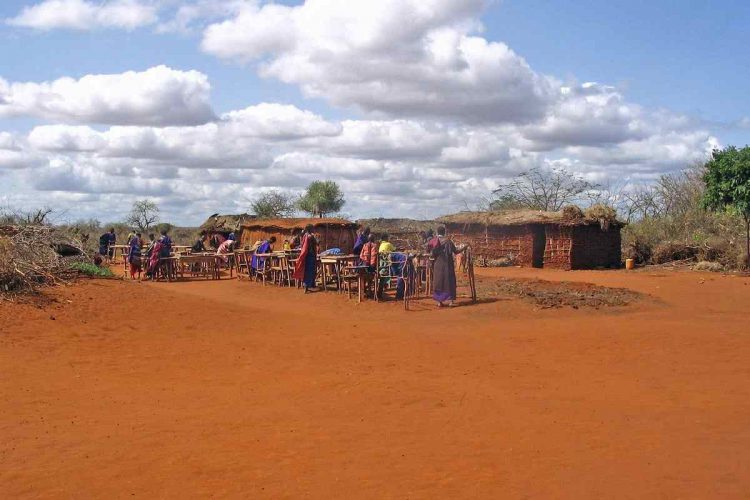 Un villaggio in Kenya