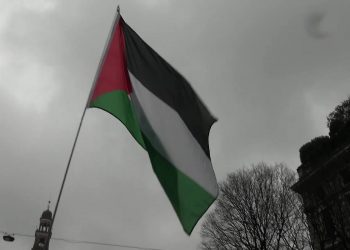 Una bandiera della Palestina