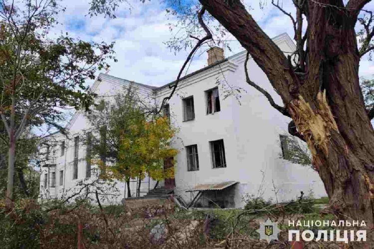 Una chiesa a Stepnohirsk