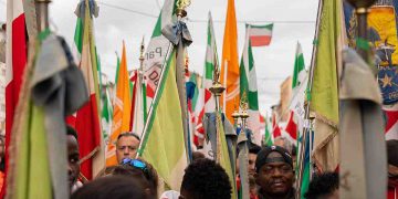 Una manifestazione per il 25 aprile - foto generica
