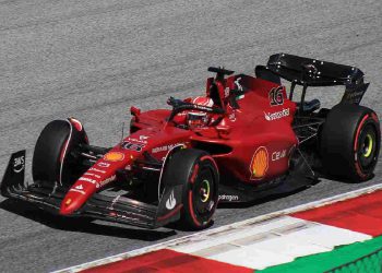 Una vettura della Ferrari
