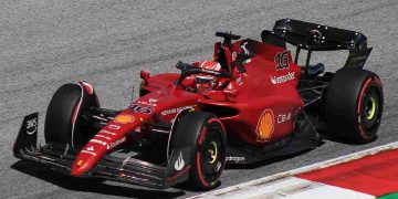 Una vettura della Ferrari