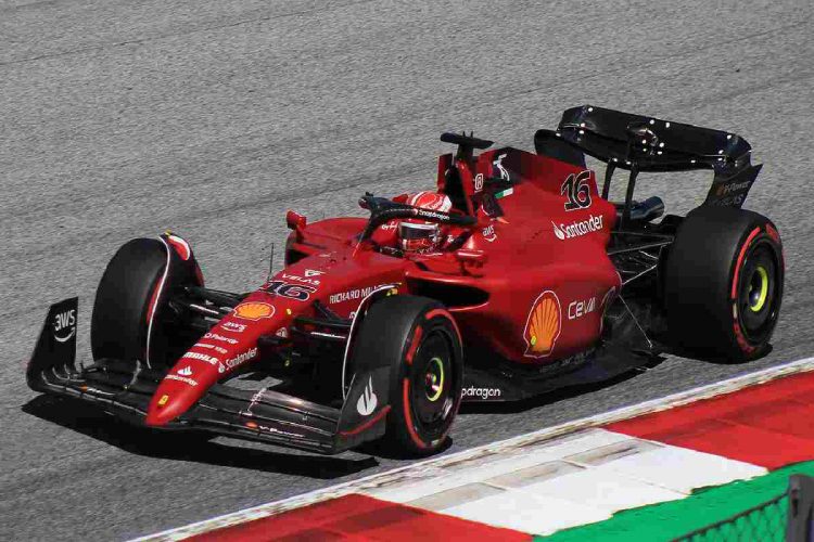 Una vettura della Ferrari
