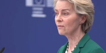 La presidente della Commissione Ue, Ursula von der Leyen