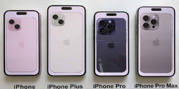 Vari modelli di iPhone