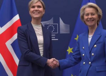 Von der Leyen e Frostadottir