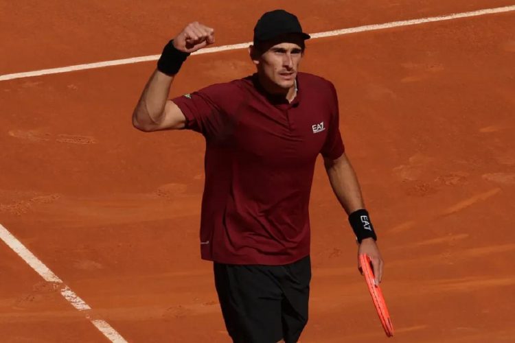 il tennista azzurro Matteo Arnaldi