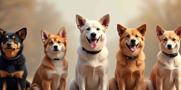 Un gruppo di cani