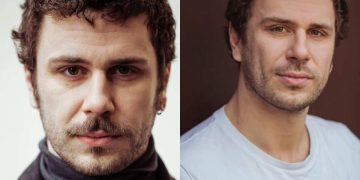 Due foto dell'attore Theo Navarro-Mussy