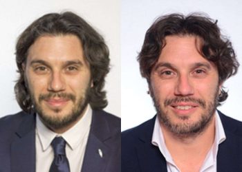 Due foto di Francesco Silvestri del M5S