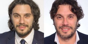 Due foto di Francesco Silvestri del M5S