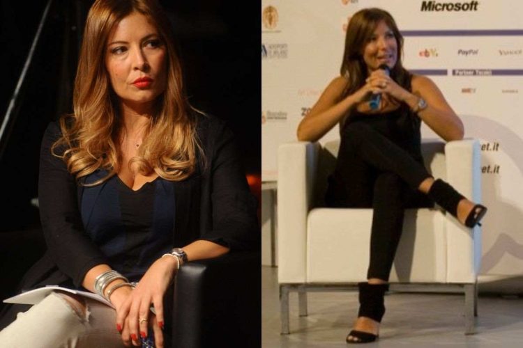 Due foto di Selvaggia Lucarelli