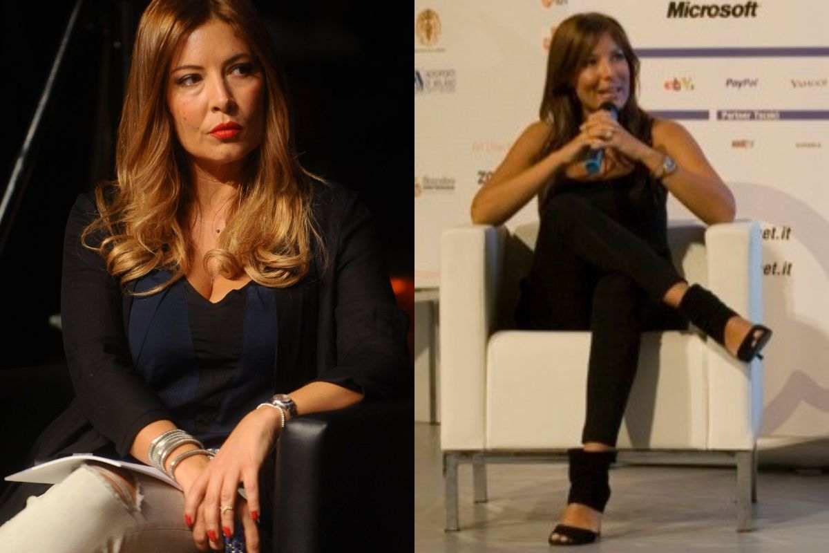 Due foto di Selvaggia Lucarelli