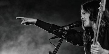 Francesca Michielin durante un concerto