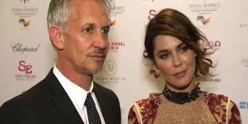 Gary Lineker assieme all'ex moglie Danielle