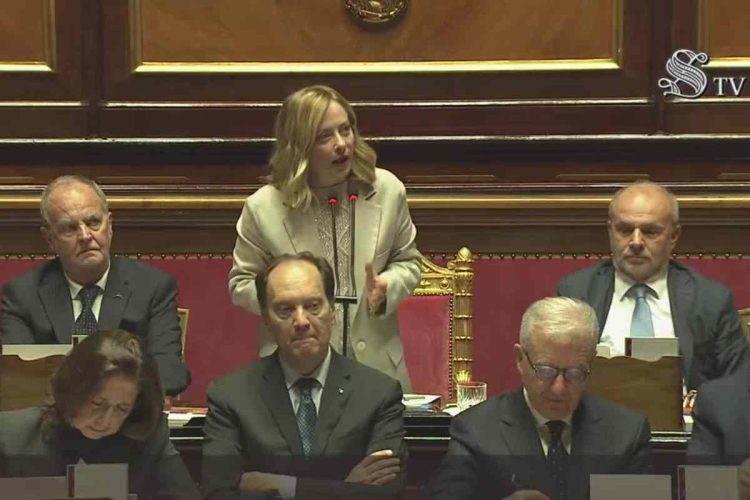 Giorgia Meloni question time al Senato