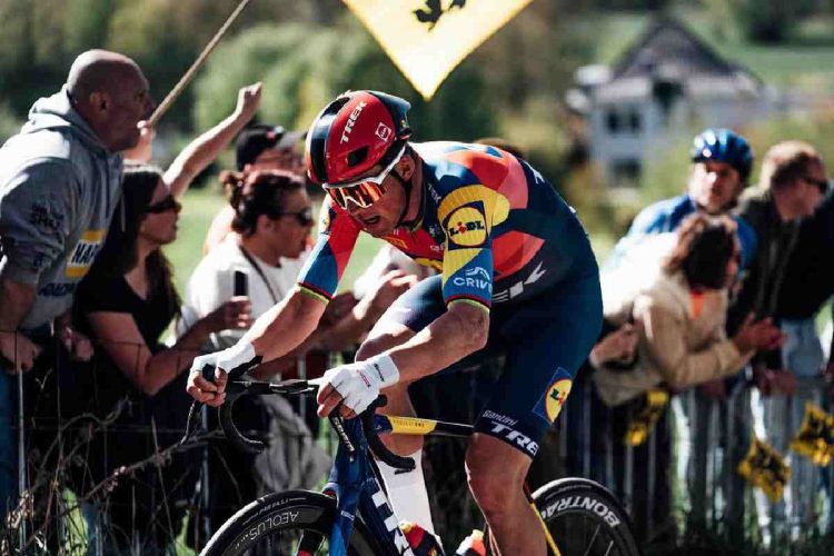 Giro d'Italia 2025, il ciclista danese Mads Pedersen