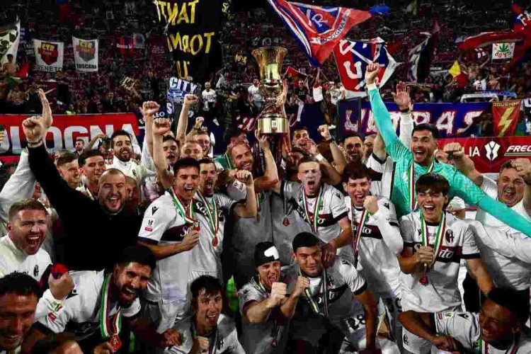 Il Bologna vince la Coppa Italia