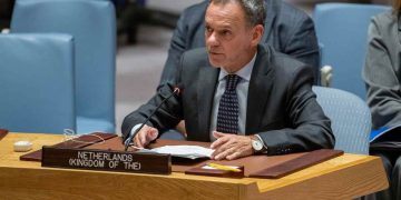 Il ministro olandese Caspar Veldkamp