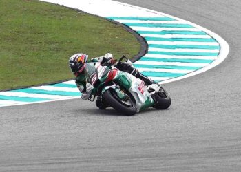 Johann Zarco durante il gran premio della Malesia 2024