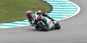 Johann Zarco durante il gran premio della Malesia 2024