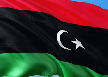 La bandiera della Libia