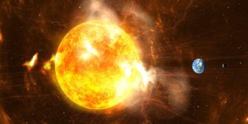 La più forte tempesta solare di sempre