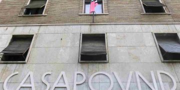 La sede di CasaPound