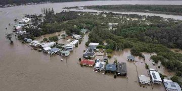 Le conseguenze degli alluvioni in Australia