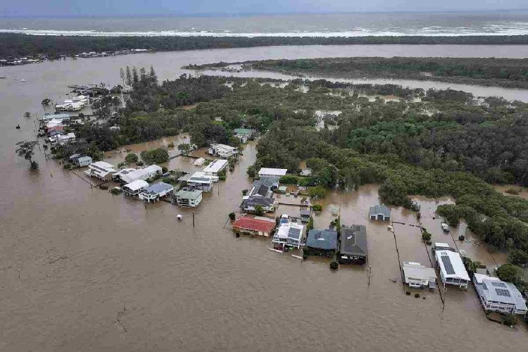 Le conseguenze degli alluvioni in Australia