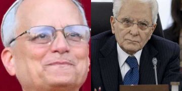 Leone XIV e Sergio Mattarella