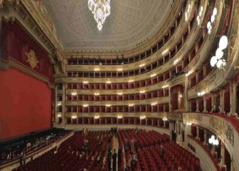 L'interno del teatro alla Scala