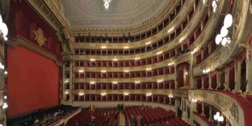 L'interno del teatro alla Scala