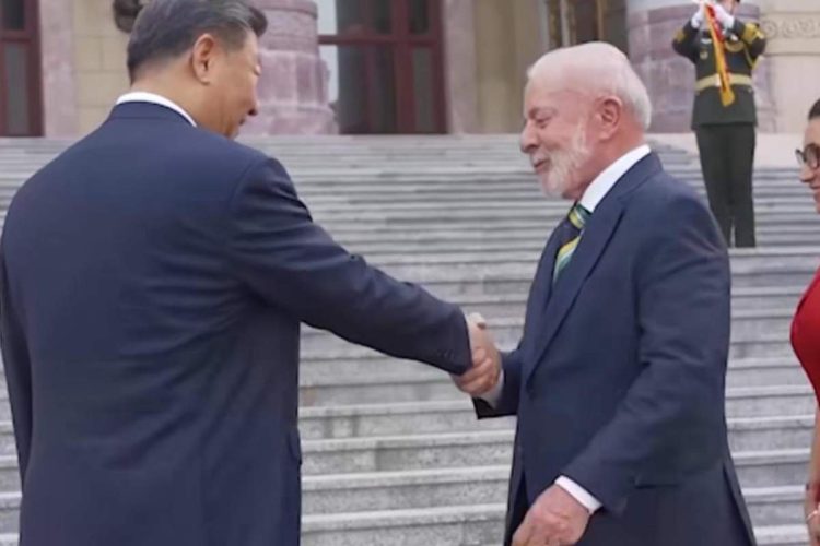 Lula e Xi Jinping