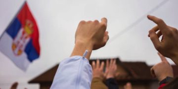Manifestazione studentesca in Serbia