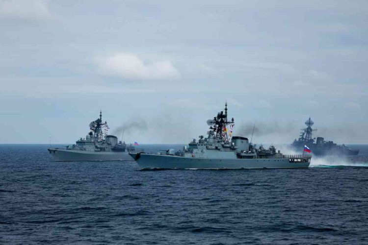 Navi della flotta russa