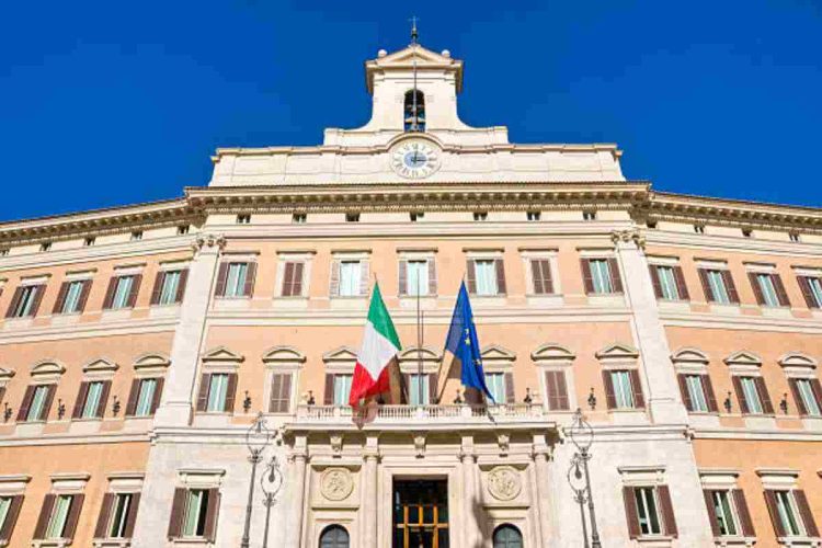 Palazzo Montecitorio, sede della Camera dei Deputati