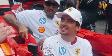 Leclerc e Hamilton