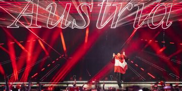 JJ sul palco dell'Eurovision 2025