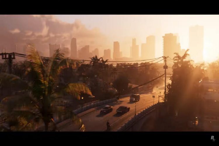 Una scena del secondo trailer di GTA VI