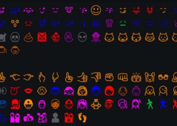 Alcune delle emoji di NTT Docomo