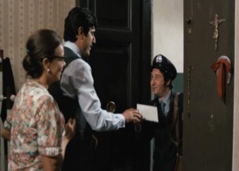 Alvaro Vitali nel film L'arbitro