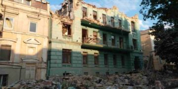 Attacco russo sulla città ucraina Odessa