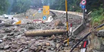 Due frane hanno isolato Cogne