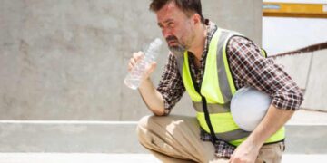 Emergenza caldo nei cantieri