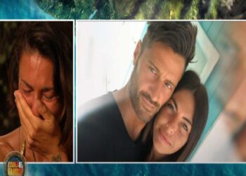Il conduttore di Temptation Island Filippo Bisciglia assieme a Pamela Camassa