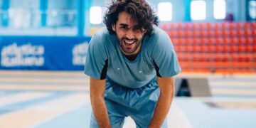 Gianmarco Tamberi al Golden Gala di Roma