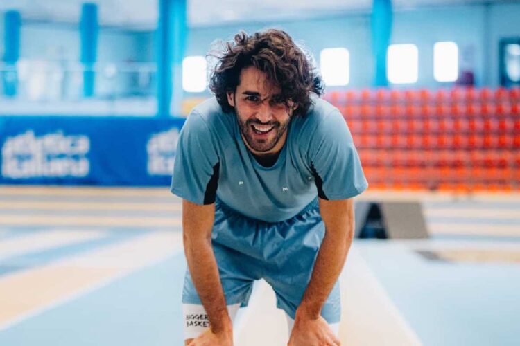 Gianmarco Tamberi al Golden Gala di Roma