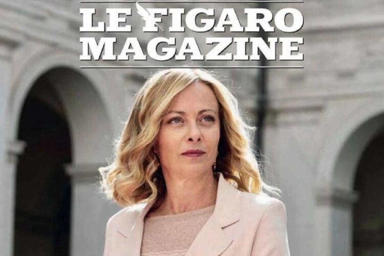 La Francia celebra Giorgia Meloni